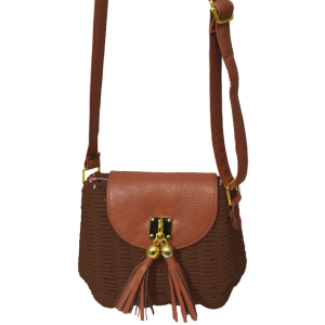 BOLSA ARTESANAL COM FRANJA